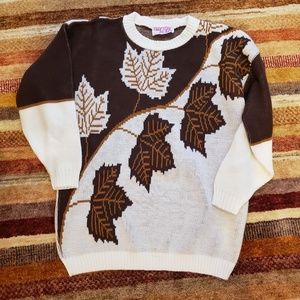 Vintage oversized autumn sweater